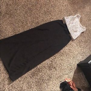 Long fancy dress